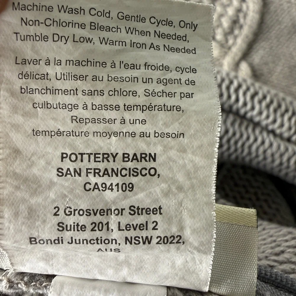 Pottery Barn these shams